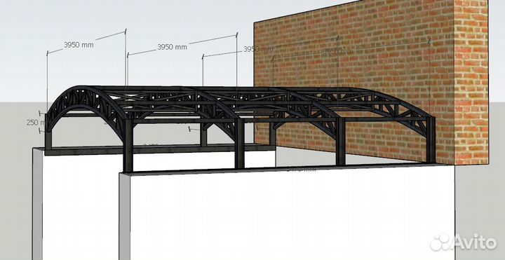 Навесы для автомобиля