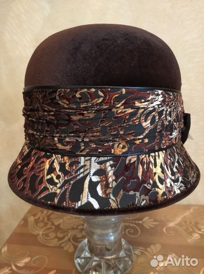 Шляпа фетровая женская