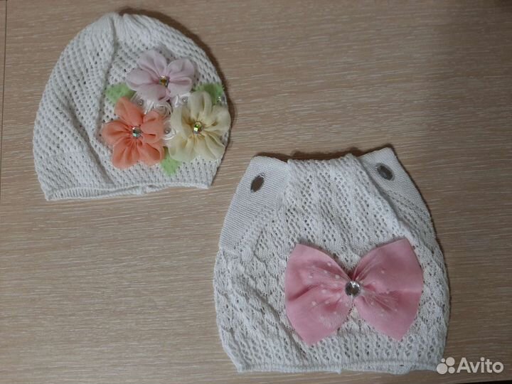 Повязка на голову, косынка, шапочка для девочки