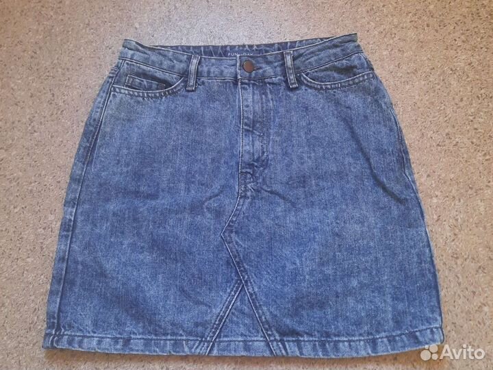 Джинсовая юбка