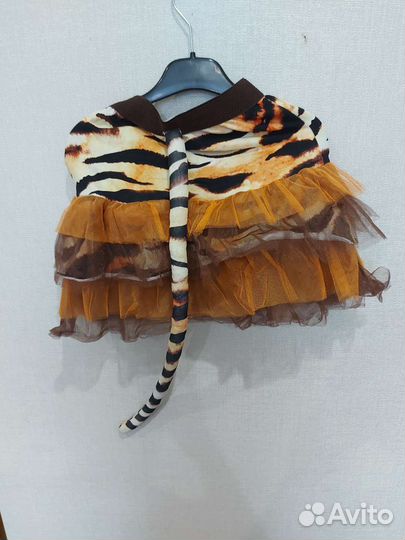 Новогодний костюм для девочки тигр