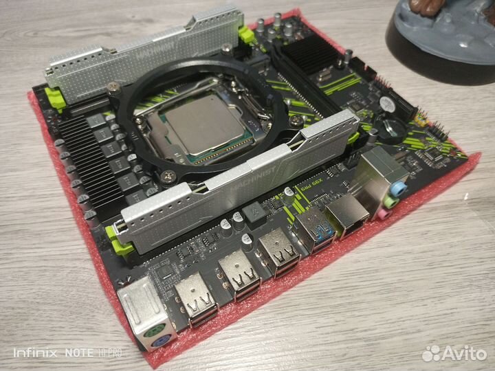 Комплект Мать + проц E5-2640v3 + озу 16Гб