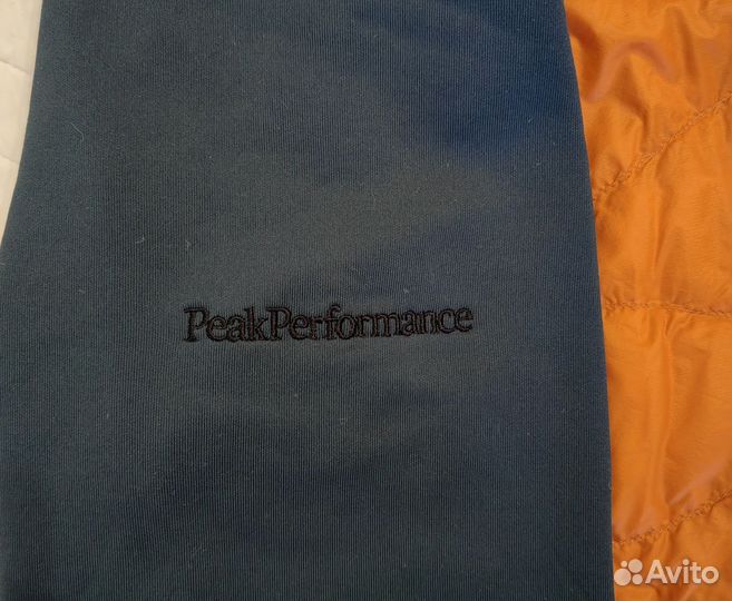 Кофта пух/флис peak performance helium hybrid, M