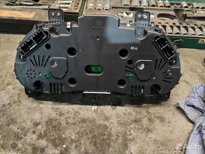 Панель приборов SuperVision Hyundai Solaris