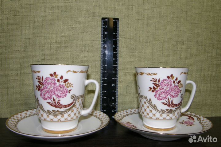 Чашка с блюдцем 