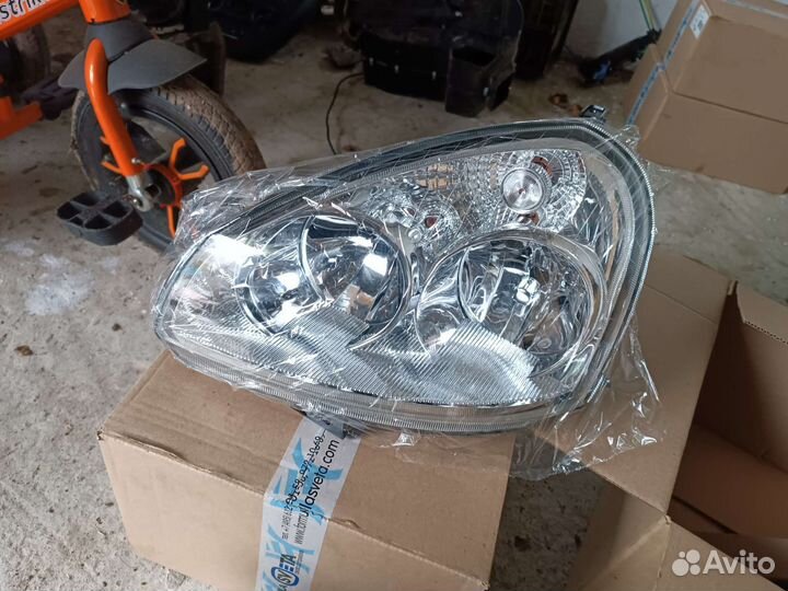 Фары на приору новые