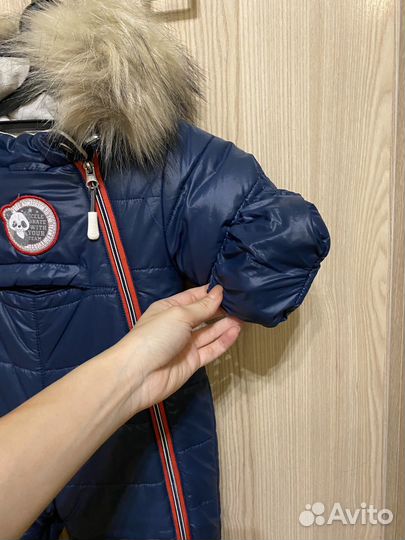 Зимний комбинезон для мальчика 56-74