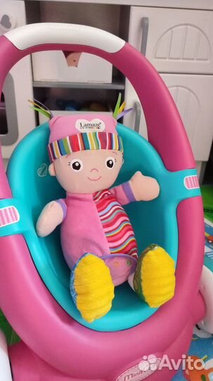 Ходунки каталка детские Smoby, коляска для кукол