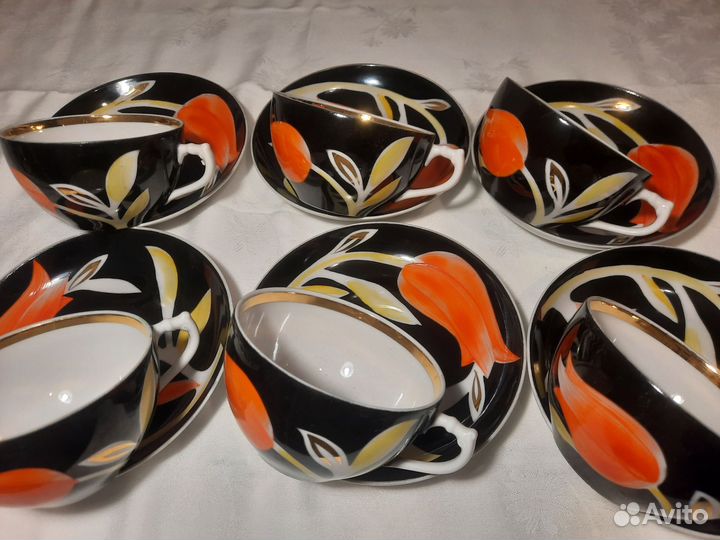 Чайный сервиз СССР дулево