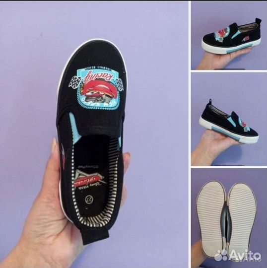 Новые слипоны Cars размер 30