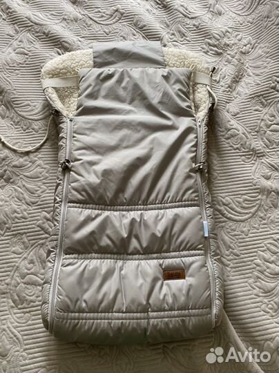 Зимний конверт с овечьей шерстью