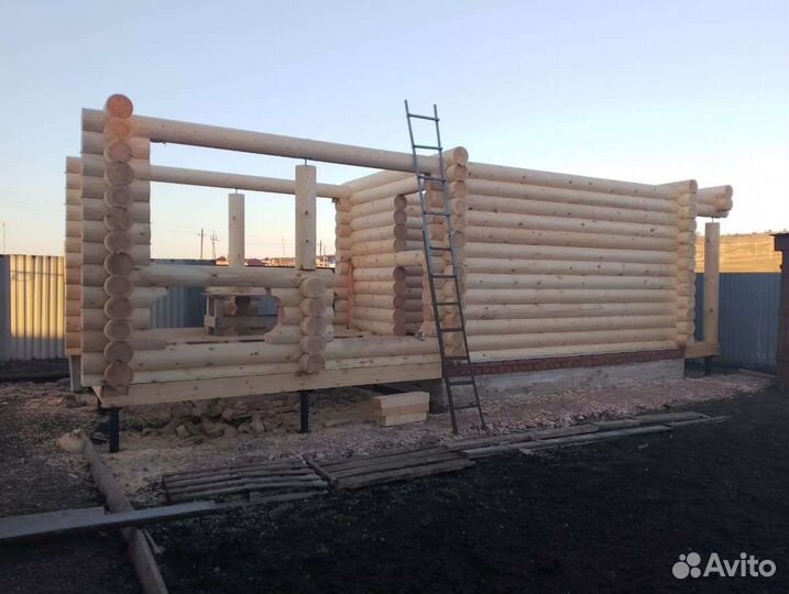 Бревно оцилиндрованное под проект с доставкой