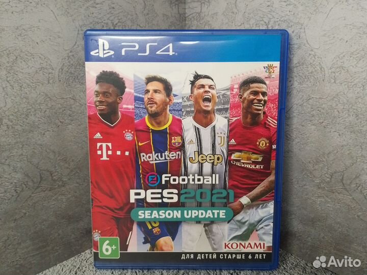Игра ps4 PES 2021