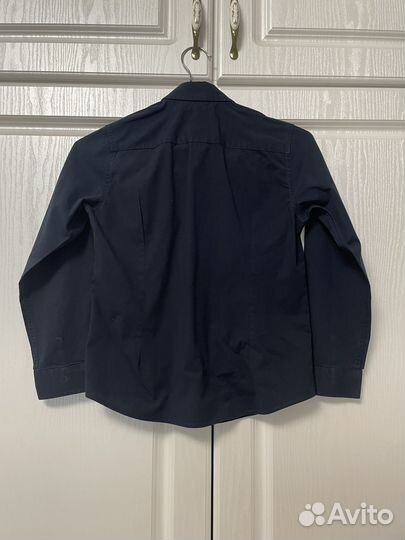 Детская синия, рубашка Playtoday