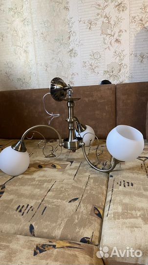 Люстра 3-х рожковая