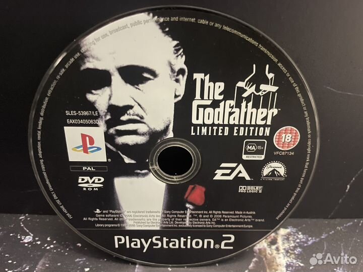 The Godfather Limited Edition Ps2