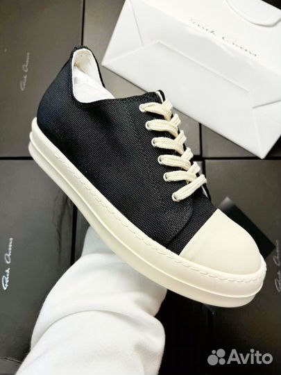 Rick Owens drkshdw low jumbo lace