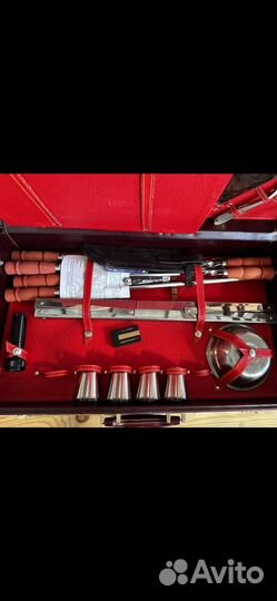 Набор для пикника в чемодане