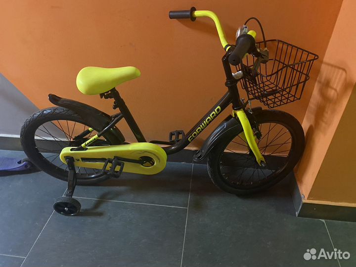 Велосипед детский Forward Barrio 14 черный