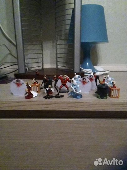 Игрушки из киндера сюрприза супер семейка