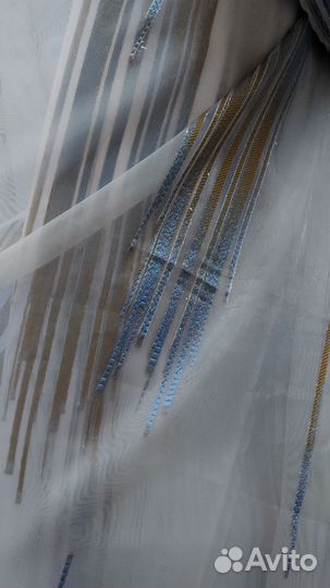 Тюль разный, готовые комплекты