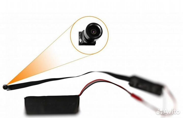 Мини ip wifi микрокамера автономная