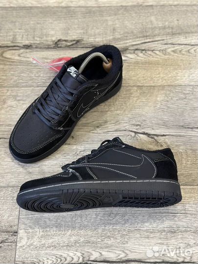 Travis Scott x Air Jordan 1 Low Black Phantom