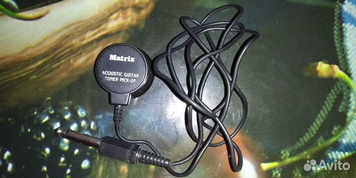 Matrix acoustic guitar tuner pick up