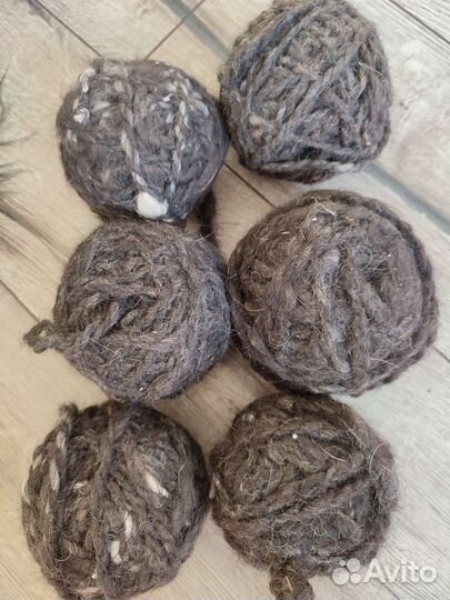 Пряжа из собачьего пуха