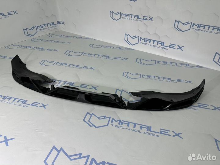 Губа под передний бампер BMW x5 g05 m пакет