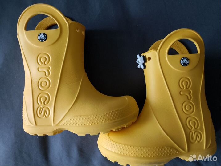 Резиновые сапоги crocs p. C10