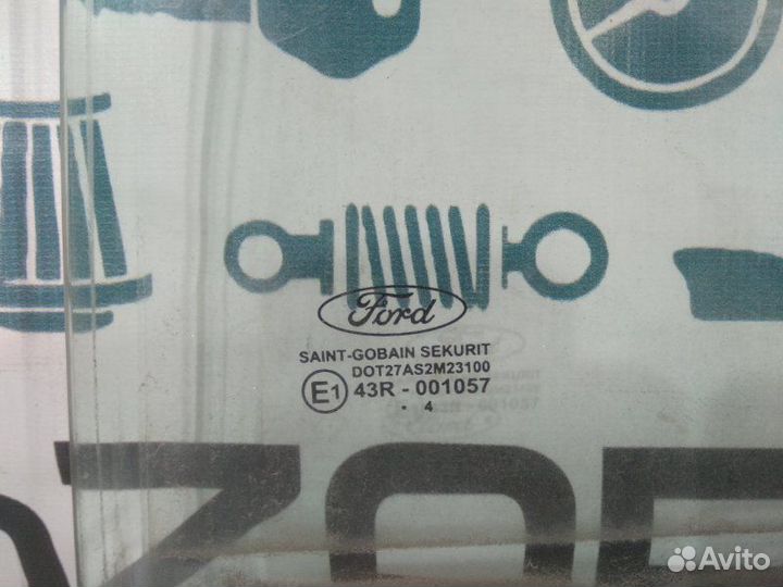 Стекло двери заднее левое Ford C-Max aoda 2004