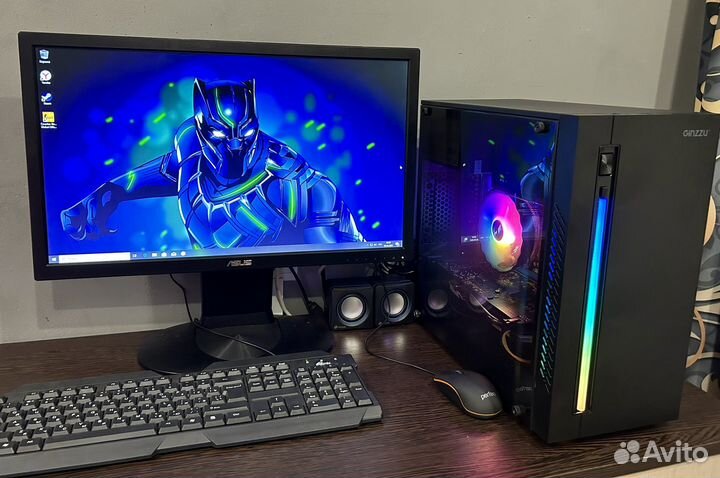Игровой пк с RX580 8gb