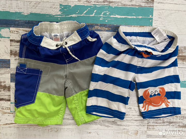 Плавки, шорты и футболка для плавания, очки и пана