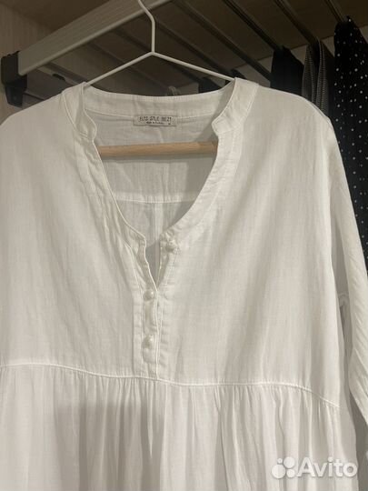 Платье летнее белое