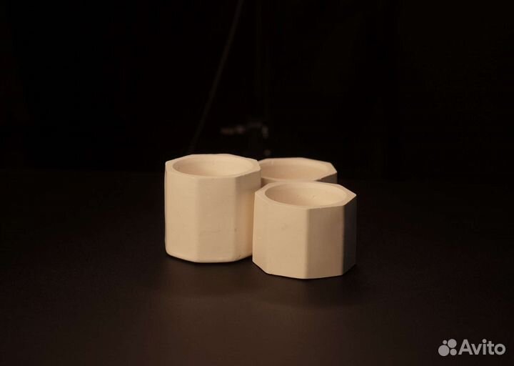 Мини горшочки, подсвечники, кашпо, органайзер