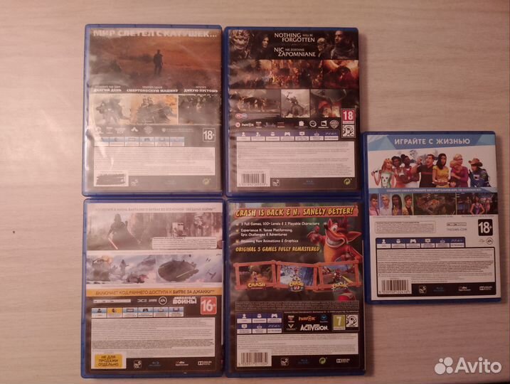 Игры Sony PS4