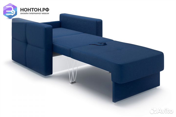 Кресло еврокнижка Вита темно-синее