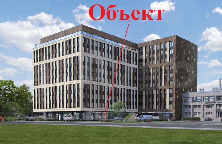 47м² проходное в апарт-отеле у м.Василеостровская