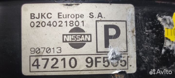 Вакуумный усилитель тормозов Nissan Primera P11