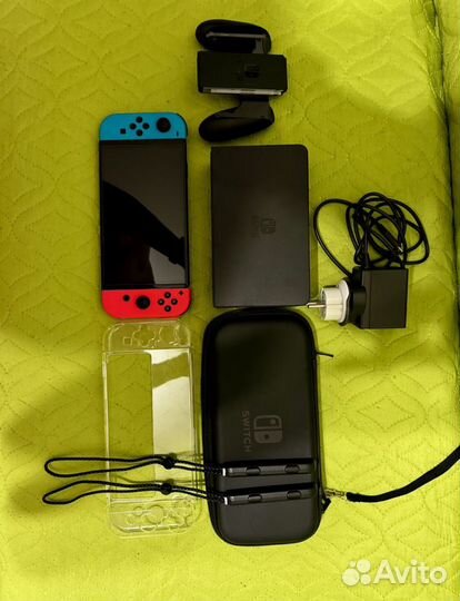 Nintendo Switch Oled 64 Гб + 256 Гб