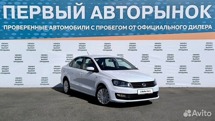 Volkswagen Polo 1.6 AT, 2016, 101 000 км