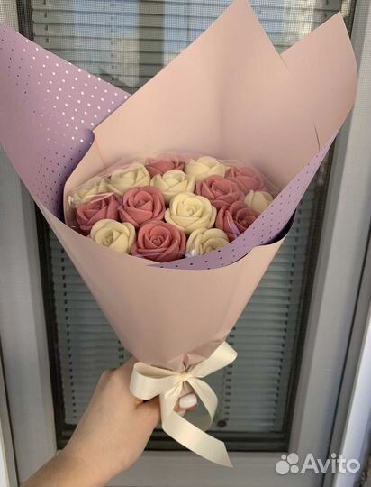 Шоколадные цветы