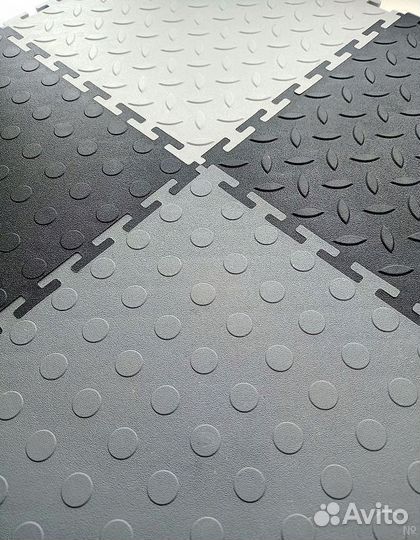 Пвх плитка для гаража