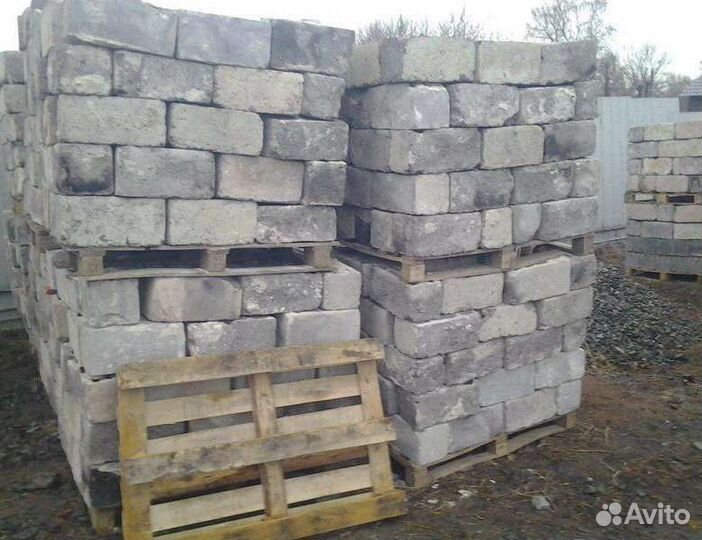 Кирпич красный бу