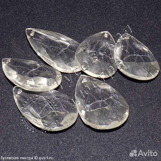 Хрустальные подвески для люстр и бра