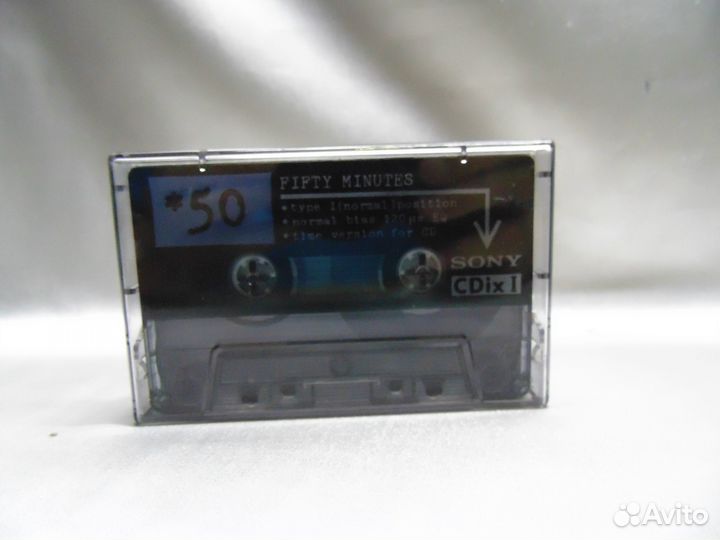 Аудиокассета Sony CDix I - 50. Japan. 13