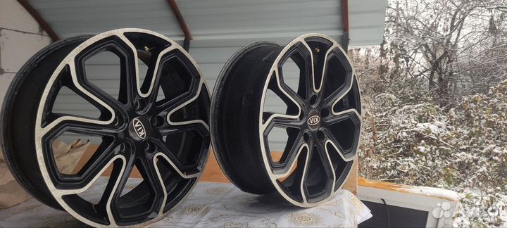 Литые диски r17 5x114 3 бу