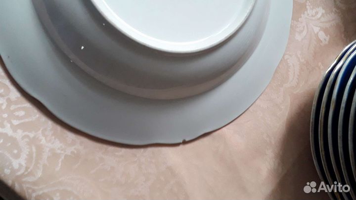 Тарелки блюдца фарфор