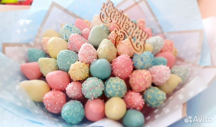 Вкусные Букеты/клубника в шоколаде/съедобные букет